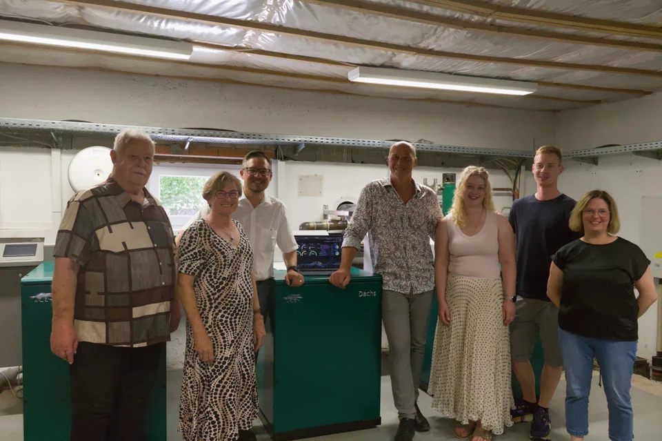 Gäste des ersten Energietags im Technikraum